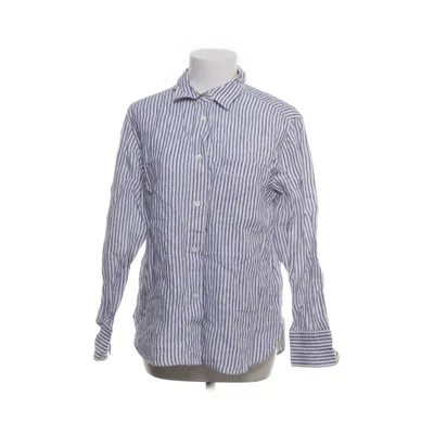 Shirt (White, Blue) from Arket Linen