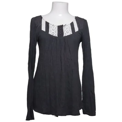 Bluse (Grå, Hvid) fra H&M Bomuld