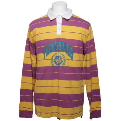 Rugby shirt (Purple, Yellow, White) from The Hundreds Cotton