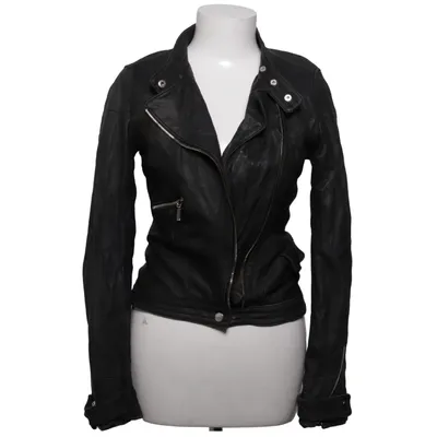 Bikerjack (Zwart) van Amoress Leer