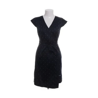 Wikkeljurk (Blauw, Wit) van Bondelid Katoen, Elastaan, Polyester