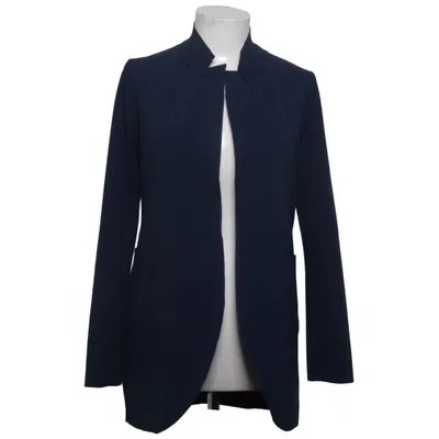 Blazer (Bleu) de Verso Élasthane, Polyester
