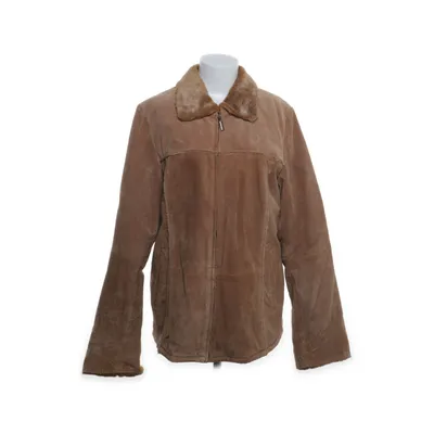 Shearlingjacka (Brun) från TCM Skinn, Akryl, Polyester