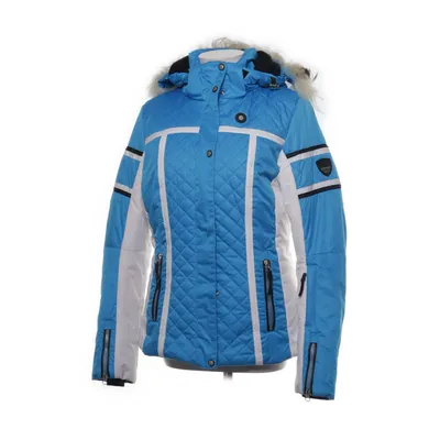 Skidjacka (Blå, Vit) från Icepeak Polyamid, Polyester