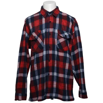 Flanellen overhemd (Rood, Blauw, Wit) van Etoile Polyester