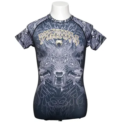 T-shirt (Noir, Gris, Or) de Venum Élasthane, Polyester