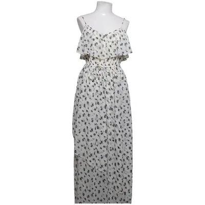 Robe longue (Blanc, Multicolore) de Abercrombie & Fitch Polyester