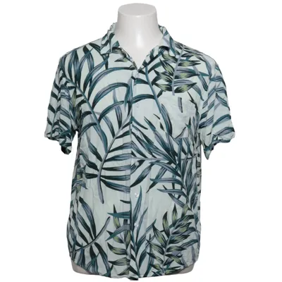 Short sleeve shirt (White, Green, Gray) Viscose