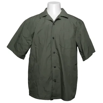 Short sleeve shirt (Green) from Lager 157 Roots Cotton
