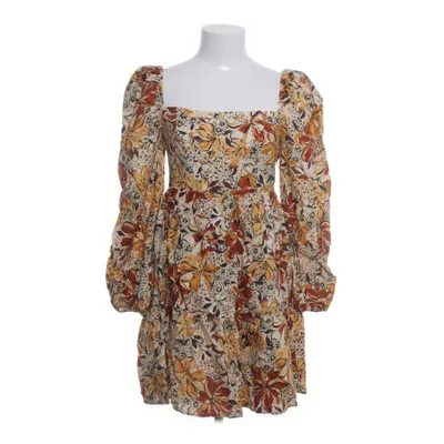 Klänning (Gul, Flerfärgad) från & Other Stories Linne, Bomull