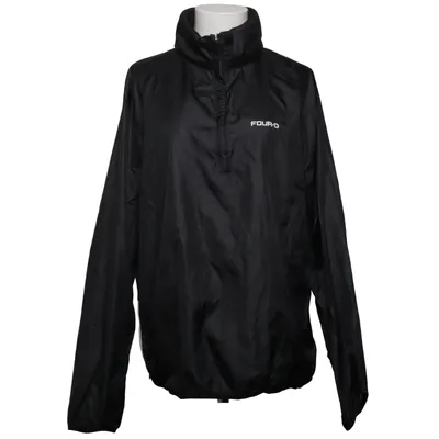 Anorak (Zwart) van Four D Polyester