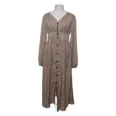 Robe longue (Beige, Multicolore) de Simplee Polyester