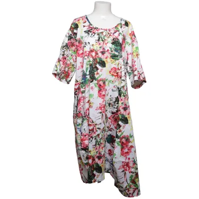 Dress (White, Multicolored) from She's Crazy