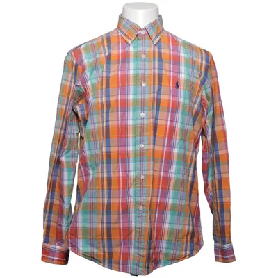 Buttondownskjorte (Orange, Blå, Flerfarvet) fra Polo Ralph Lauren Bomuld