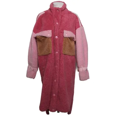 Vinterfrakke (Pink) fra Don't just go with the flow Polyester