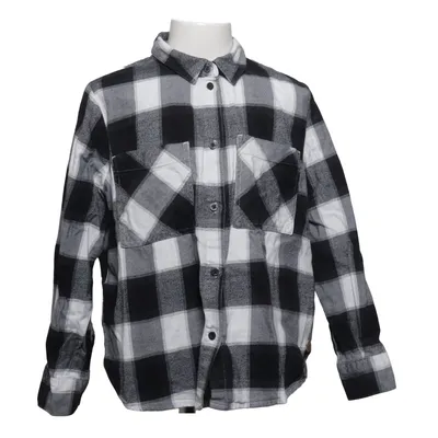 Flannel shirt (Black, White) from Ü by KappAhl Cotton