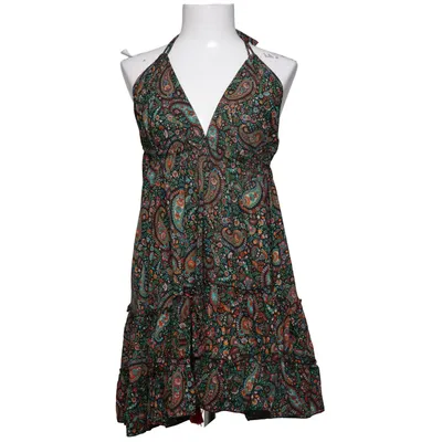 Halterneck dress (Black, Multicolored) from Parile Gueea