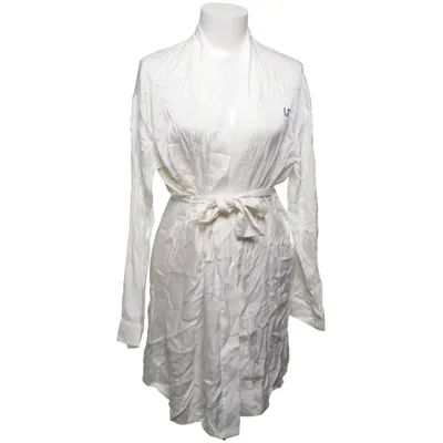 Robe de chambre (Blanc) de Dore & Rose Élasthane, Soie