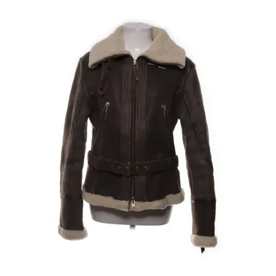 Shearlingjacka (Brun, Vit) från ARMA Collection Skinn