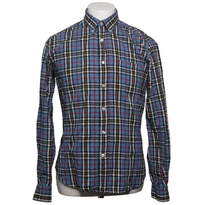 Flannel shirt (Blue, Multicolored) from Human Scales Cotton