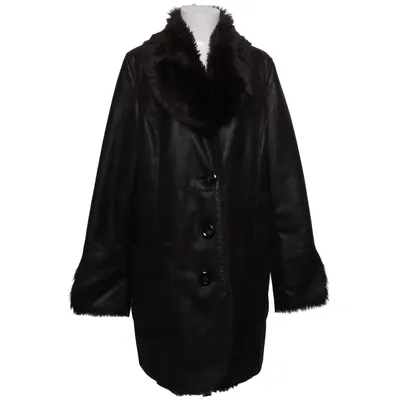 Veste en peau de mouton retournée (Marron) de Gerry Weber Edition Polyester, Polyuréthane