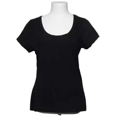 T-shirt (Svart) från Janina Stretch Bomull, Elastan