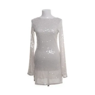 Cocktailjurk (Grijs, Zilver) van Monki Polyester, Elastaan