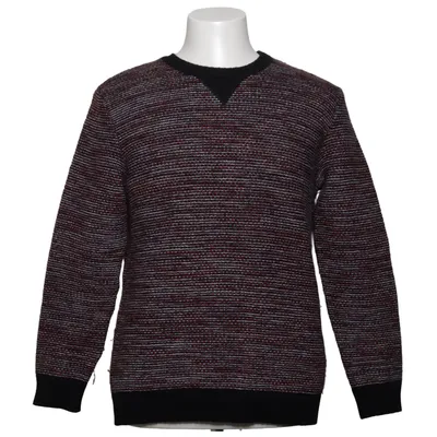Pull-over (Rouge, Bleu, Multicolore) de Agnès B. Acrylique, Laine de mouton