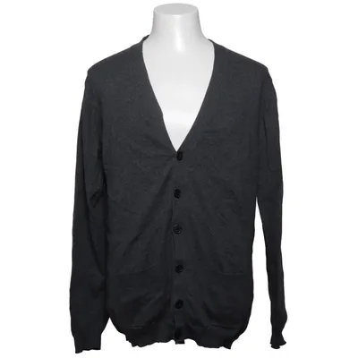 Cardigan (Gris) de Poco Loco Coton, Élasthane, Polyamide