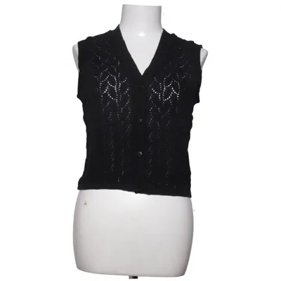 Gilet (Zwart) van Maypol Katoen, Linnen