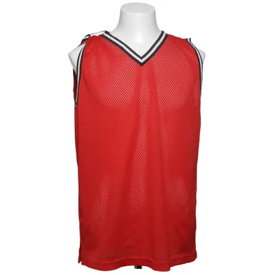Basketball Hemd (Rot, Weiß, Schwarz) von Identic