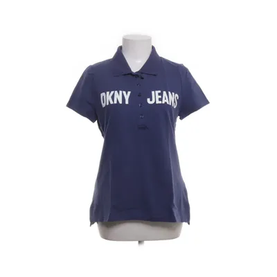 Polo shirt (Blue) from DKNY Jeans Cotton, Elastane