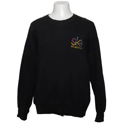 Sweatshirt (Sort) fra Russell Athletic Bomuld, Polyester