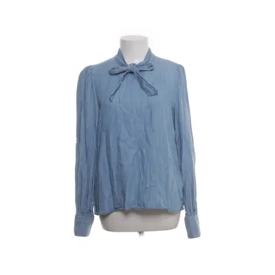 Knytblus (Blå) från Part Two Lyocell