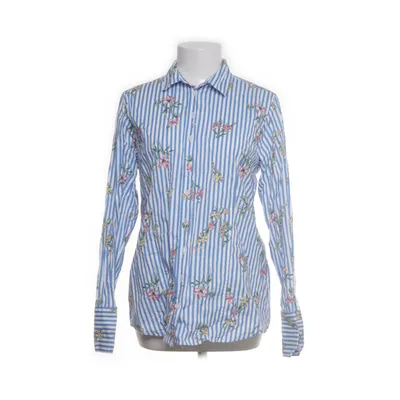 Shirt (Blauw, Meerkleurig) van Clarina Collection Katoen, Elastaan