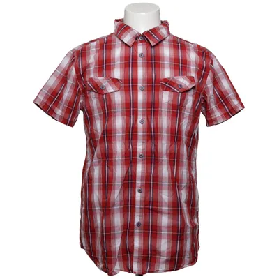 Chemise à manches courtes (Rouge, Blanc, Bleu) de Luhta Coton