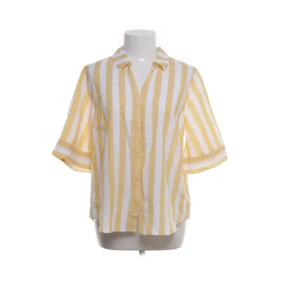 Korte mouwen shirt (Geel, Wit) van J.Crew Katoen