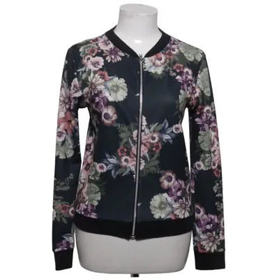Bomberjack (Zwart, Meerkleurig) van Pretty Body Elastaan, Polyester