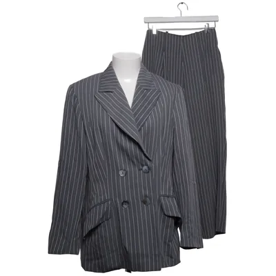Jakkesæt (Grå, Hvid) fra Bernd Berger Polyester, Uld