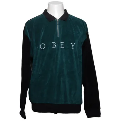 Sweatshirt (Grøn, Sort) fra Obey worldwide