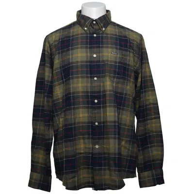Flanellskjorta (Grön, Blå, Flerfärgad) från Barbour Bomull