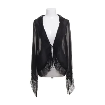 Morgonrock (Svart) från American Retro Polyamid, Silke