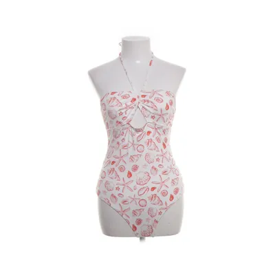 Baddräkt (Vit, Röd, Rosa) från Primark Cares Elastan, Polyester