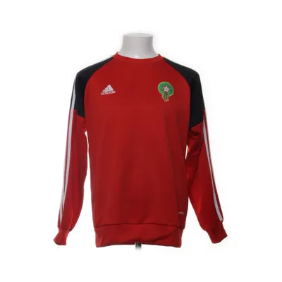 Collegetröja (Röd, Svart, Vit) från Adidas