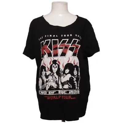 T-shirt (Sort) fra Kiss Bomuld