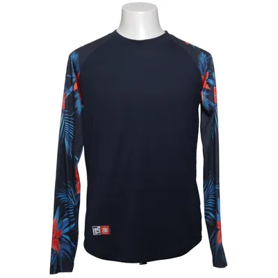 T-shirt à manches longues (Noir, Bleu, Rouge, Multicolore) de New Soul Élasthane, Polyester