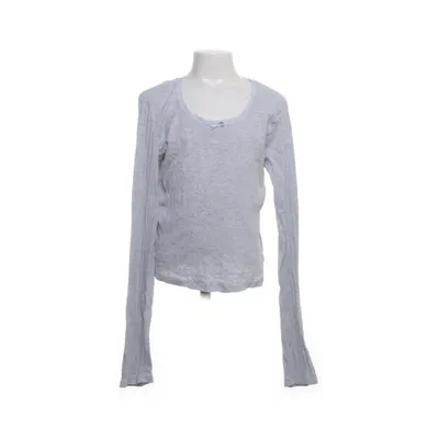 Blouse (Grijs) van H&M Katoen, Viscose