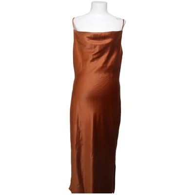 Maxikjole (Brun) fra Gina Tricot Elastan, Polyester