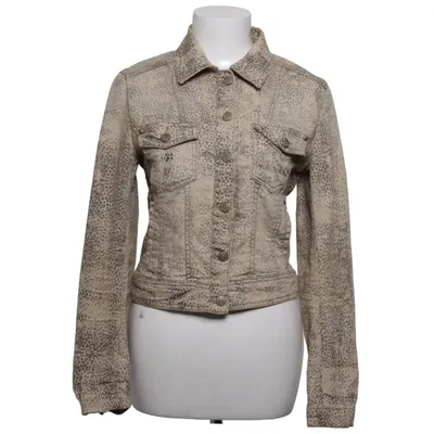 Jeansjacka (Beige, Svart) från Stradivarius