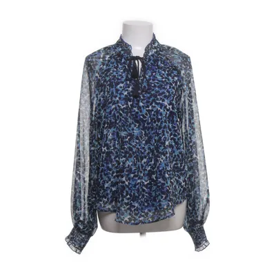 Blouse lavallière (Blanc, Bleu) de Aqua